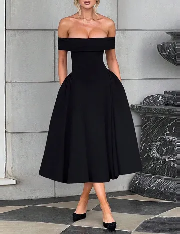Rochie medie SHEIN, negru