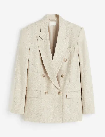 Sacou Oversize H&M, bej