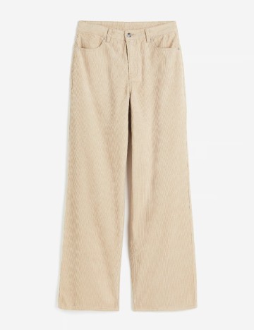 Pantaloni H&M, crem