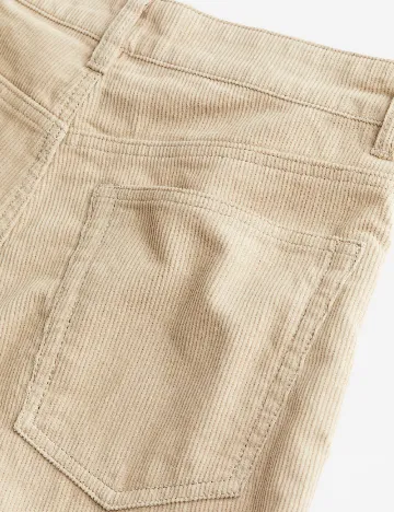 Pantaloni H&M, crem
