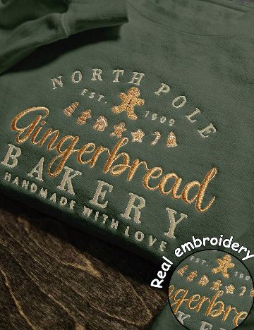 Pulover SHEIN, verde