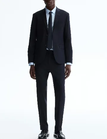 Sacou H&M, bleumarin inchis