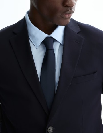 Sacou H&M, bleumarin inchis