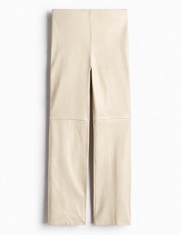 Pantaloni H&M, crem