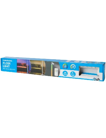 Lampa multicolora de podea Grundig, alb