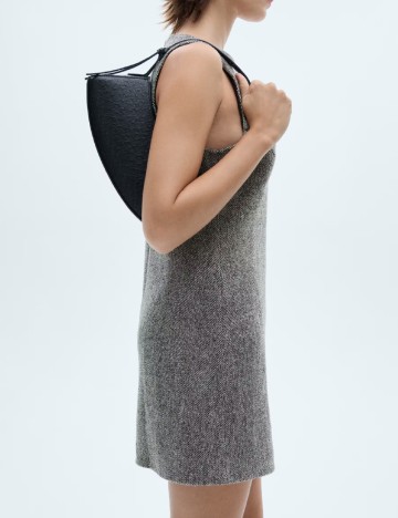 Rochie scurta Mango, gri