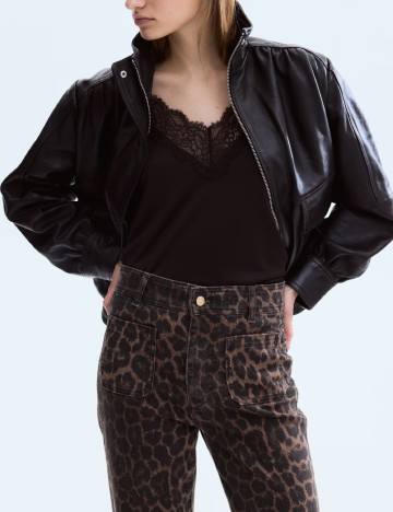 Blugi H&M, animal print