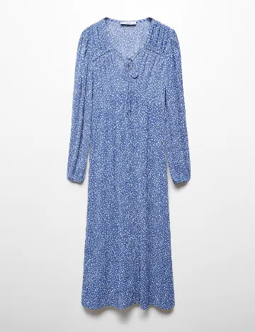 Rochie medie Mango, albastru