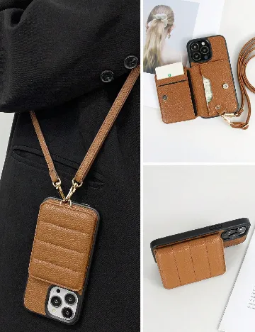 Husa iPhone 15 SHEIN, maro