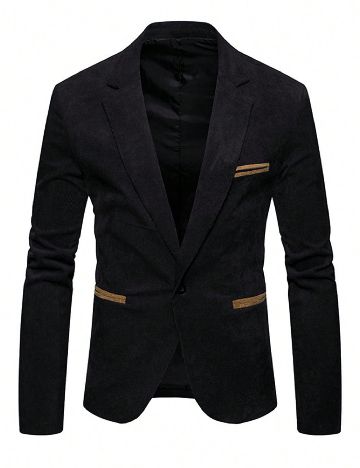 Sacou SHEIN, negru