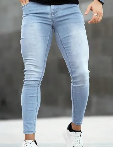 Blugi SHEIN, bleu