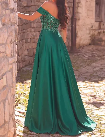 Rochie lunga Faeriesty, verde