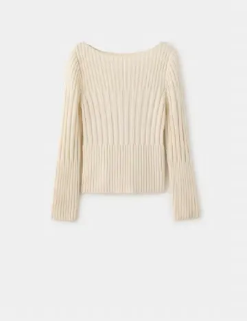 Pulover Mango, crem