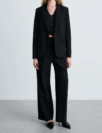 Sacou Mango, negru