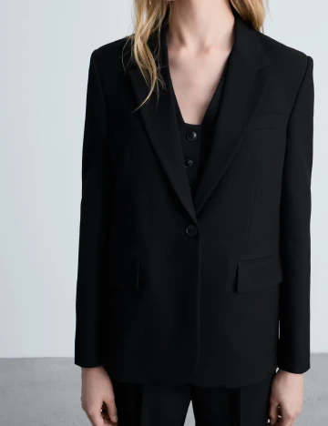 Sacou Mango, negru