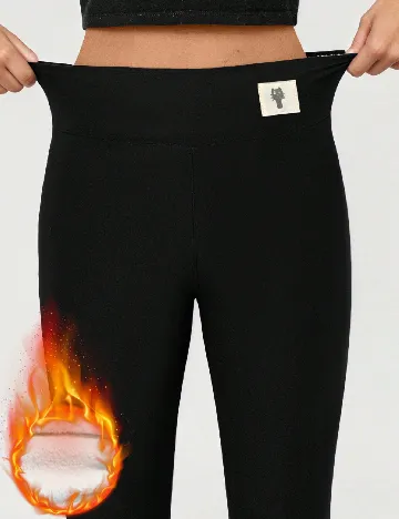 Colanti termici SHEIN, negru