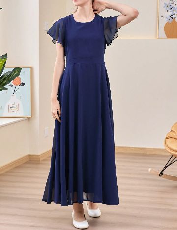Rochie Shein Kids, bleumarin inchis