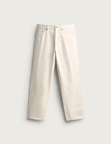 Blugi Zara, ecru