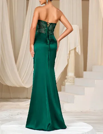 Rochie lunga Faeriesty, verde