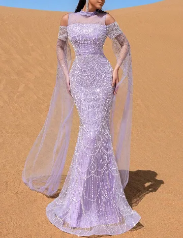 Rochie lunga SHEIN, mov