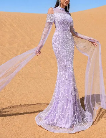 Rochie lunga SHEIN, mov