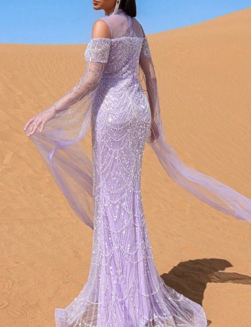 Rochie lunga SHEIN, mov