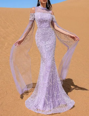Rochie lunga SHEIN, mov