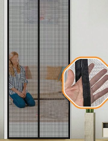 Plasa de insecte, 100 x 210 cm SHEIN, negru