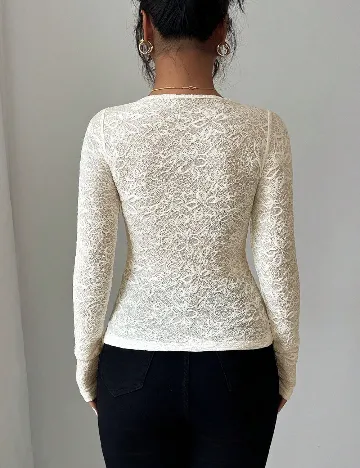 Bluza SHEIN, ecru