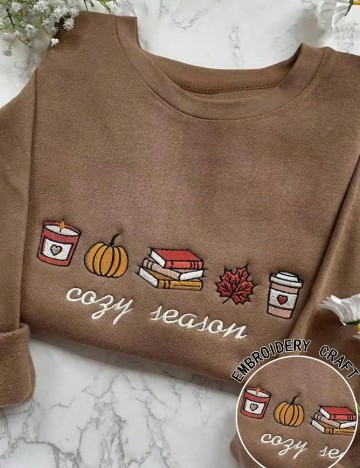 Bluza SHEIN, maro