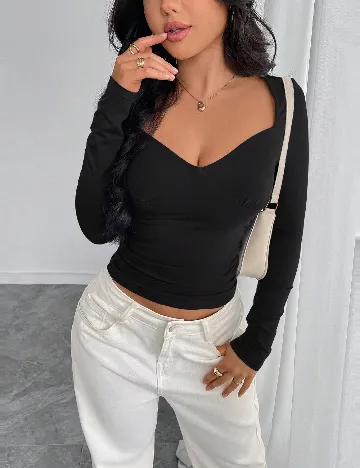 Bluza SHEIN, negru