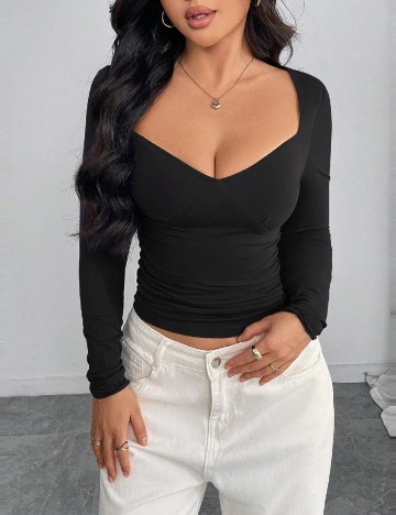 Bluza SHEIN, negru