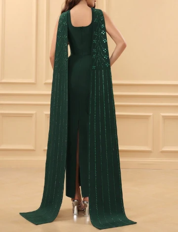 Rochie lunga SHEIN, verde