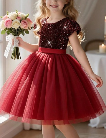 Rochie Shein Kids, rosu