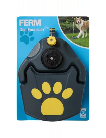 Fantana pentru baut apa pentru caini  FERM, gri