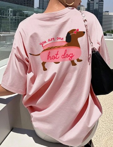 Tricou SHEIN, roz