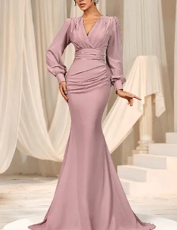 Rochie lunga Faeriesty, roz