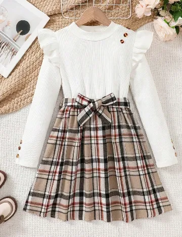 Rochie Shein Kids, mix culori