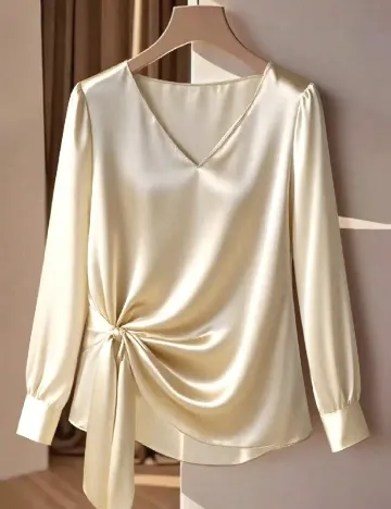 Bluza SHEIN CURVE, crem