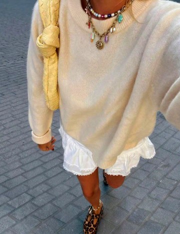 Bluza SHEIN, crem