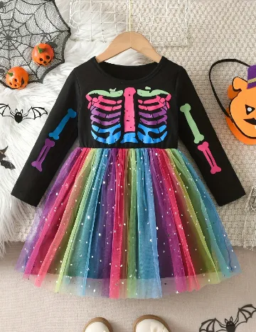 Rochie Shein Kids, mix culori