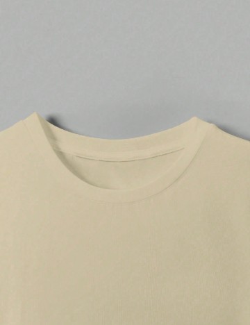 Tricou SHEIN, bej