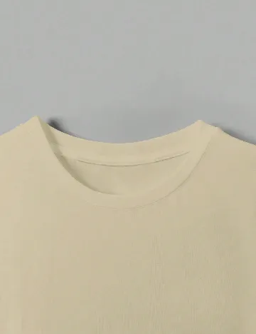 Tricou SHEIN, bej