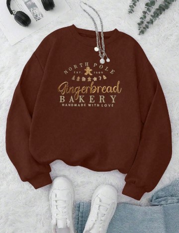 Bluza SHEIN, maro
