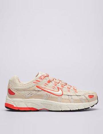 Adidasi Nike, crem/portocaliu