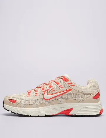 Adidasi Nike, crem/portocaliu