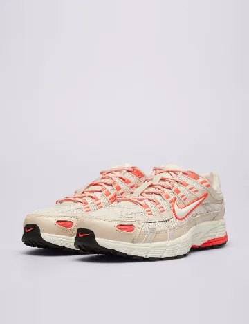Adidasi Nike, crem/portocaliu