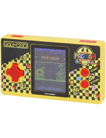 Mini consolă PAC-MAN ACTION, negru