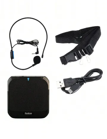 Mini amplificator de voce SHEIN, negru
