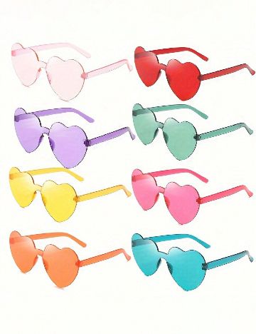 Set ochelari de soare 2 perechi SHEIN, roz